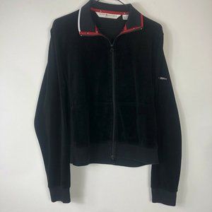 Vtg Tommy Hilfiger Full Zip Jacket Wm Sz Xl Track